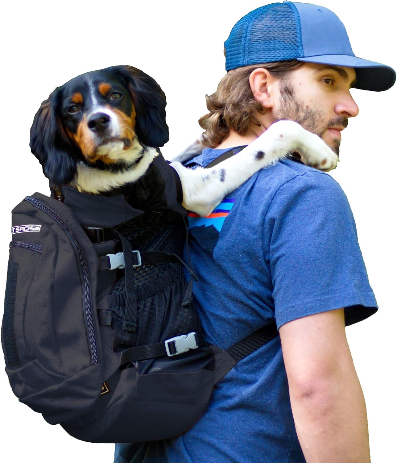 K9 Sport Sack Plus 2 Dog Carrier Backpack – Adjustable Pet Backpack for Small to Medium Dogs