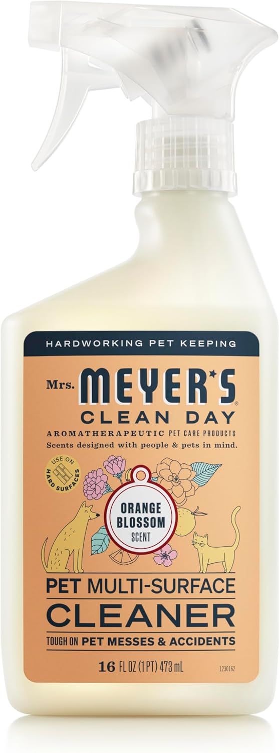 MRS. MEYER'S CLEAN DAY Pet Multi-Surface Cleaner, Orange Blossom Scent